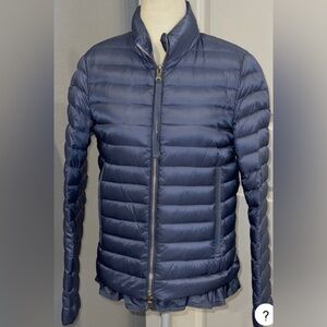 Moncler Navy Blue Jacket- Longue Saison